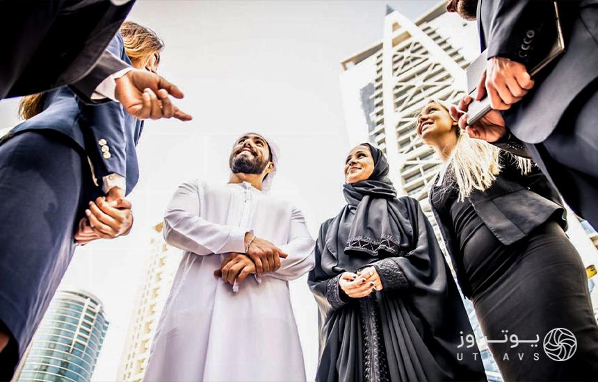 مردم محلی در دبی Dubai Local People